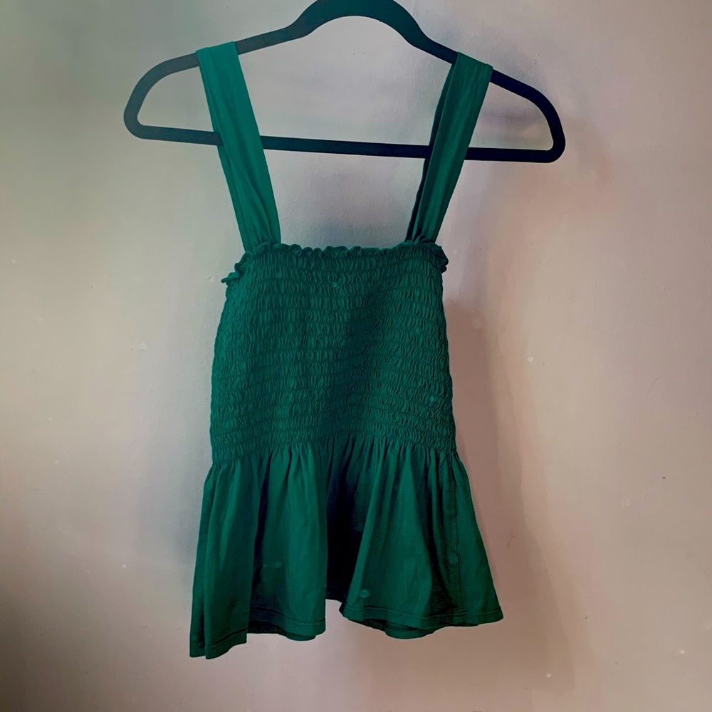 T.LA green top